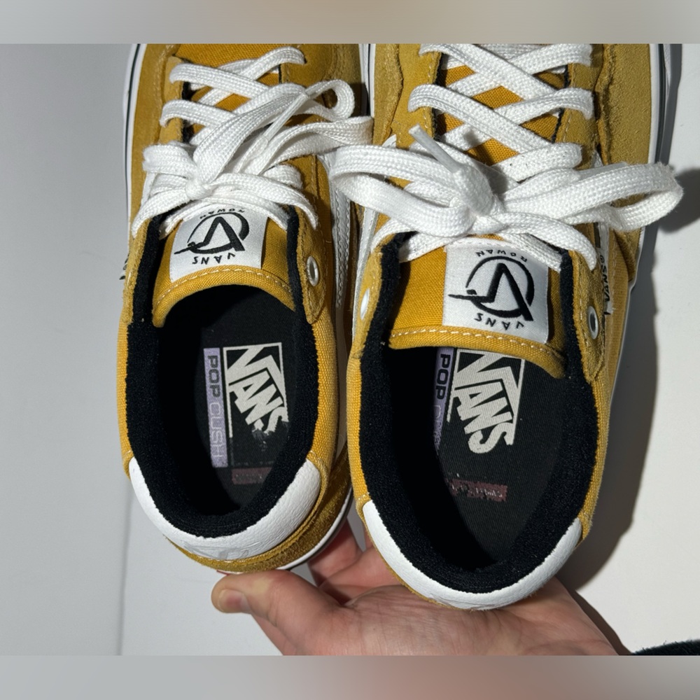 Vans Rowan Zorilla Pro Skate Shoes Golden Glow Mens Size 8.5 Casual Streetwear - Picture 6 of 9